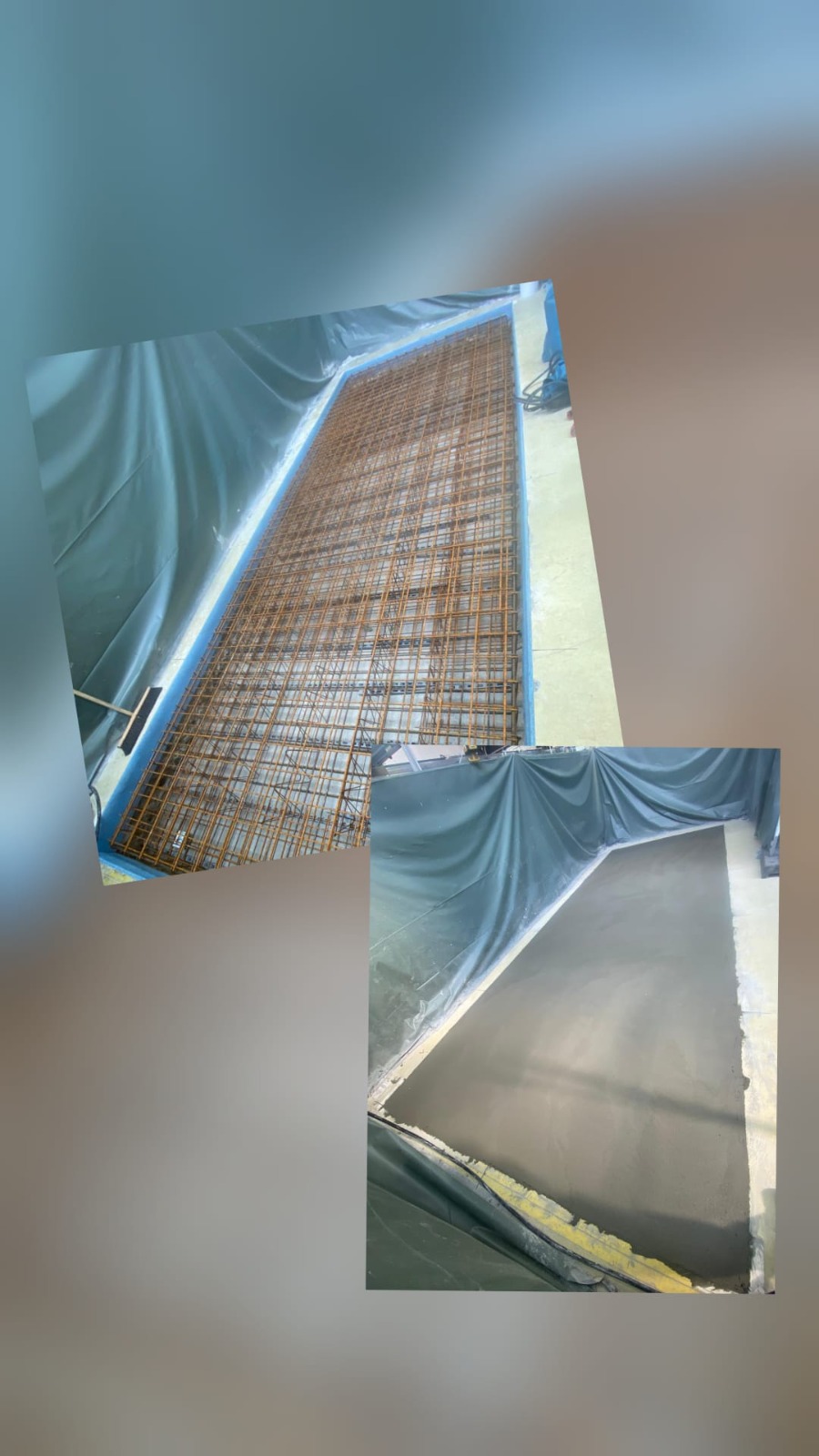 Betonfundamente/Bodenplatten für Fertighäuser