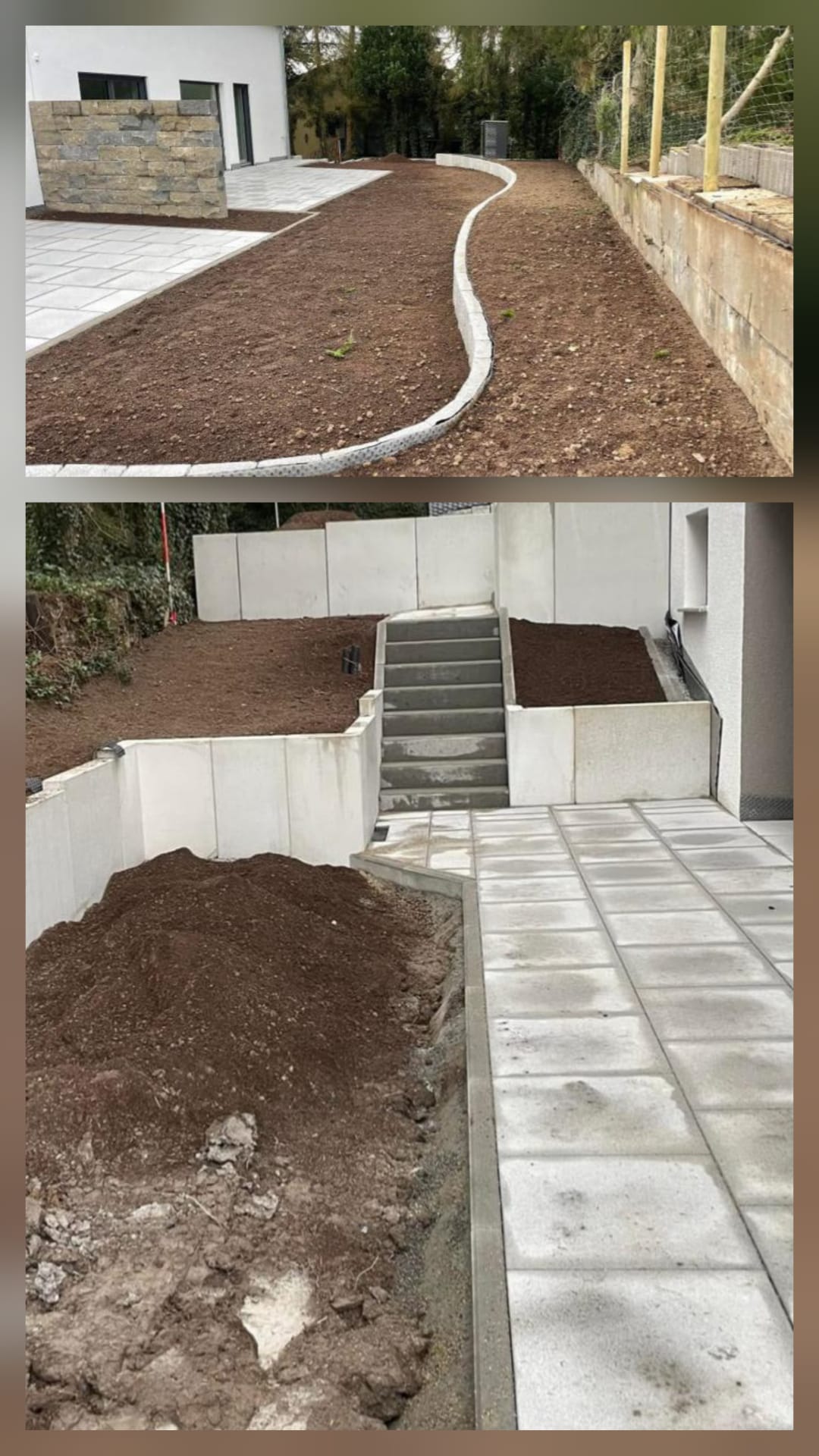 Garten-/Terrassenanlage